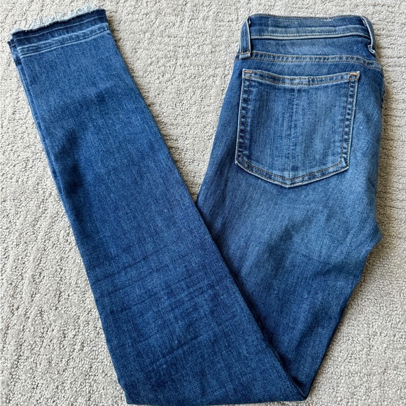 rag & bone Classic Blue Skinny Jeans - Picture 3 of 5